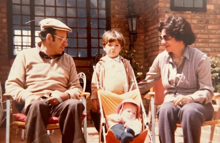 Abuelos paternos de Daniel Gómez Gaviria